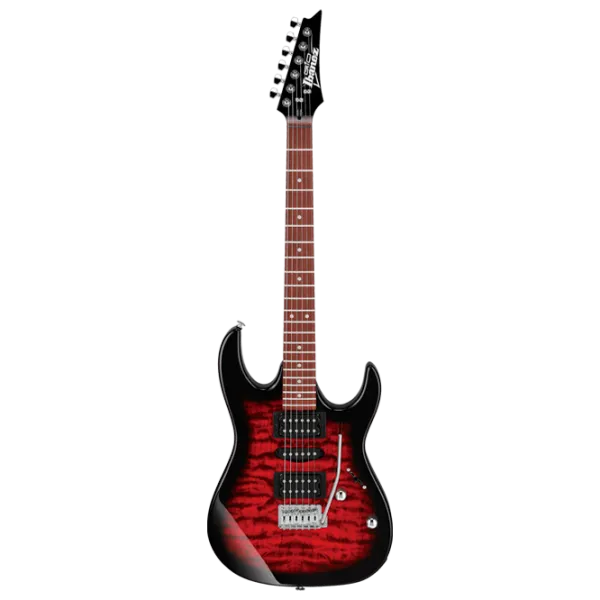 Электрогитара Ibanez GRX70QA TRB 4/ 4, GRX photo 1