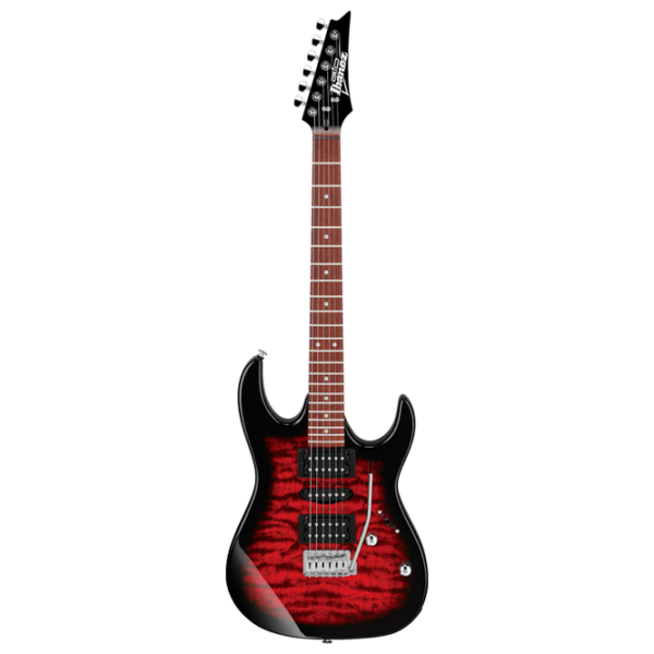 Электрогитара Ibanez GRX70QA TRB 4/ 4, GRX photo 1