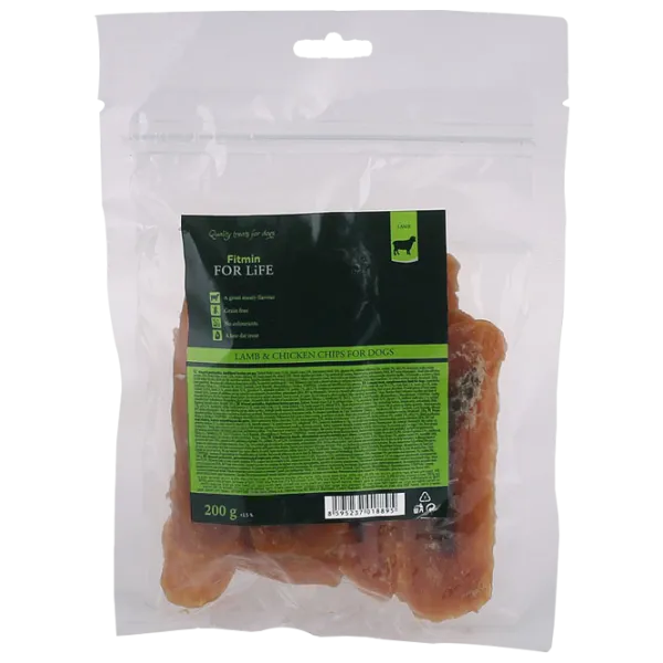 Snackuri pentru câini Fitmin For Life 8595237018864 0.2 kg/ Miel, găină photo 1