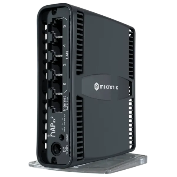 PoE Коммутатор Mikrotik hAP ax2 Черный photo 1