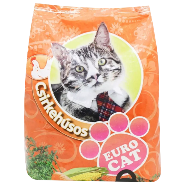Корм для кошек сухой Eurocat 2294 1 кг/ Курица photo 1
