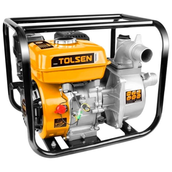 Мотопомпа Tolsen 79981 3000 л/ ч 4000 Вт/ Бензин photo 1