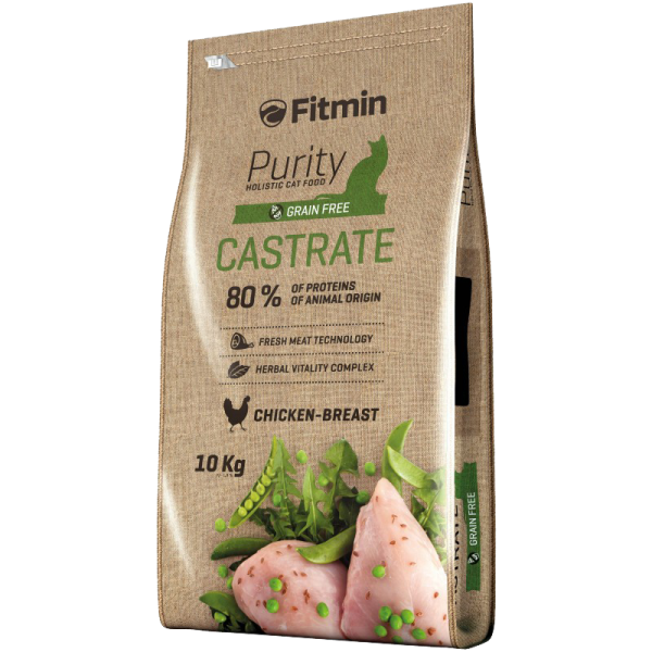 Корм для кошек сухой Fitmin Purity 1007 10 кг/ Курица photo 1