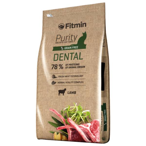 Корм для кошек сухой Fitmin Purity 1014 10 кг/ Ягненок photo 1