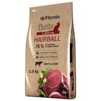 Корм для кошек сухой Fitmin Purity 1016 1.5 кг/ Говядина, печень