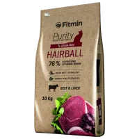 Hrană pentru pisici uscată Fitmin Purity 1016 10 kg/ Vită, ficat