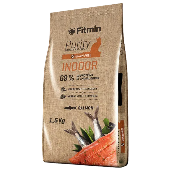Корм для кошек сухой Fitmin Purity 1019 1.5 кг/ Рыба photo 1 Корм для кошек сухой Fitmin Purity 1019 1.5 кг/ Рыба photo 1