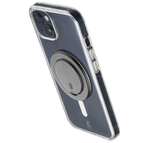 Suport pentru telefon Cellularline Ring Stand Mag RINGSTANDMAGK Black photo 1