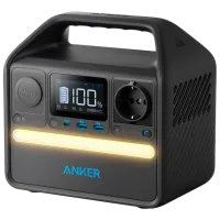 Портативная зарядная станция Anker 521 LiFePO4 296 Втч / Черный