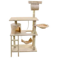 Когтеточка для кошек FunFit 1951 Комплекс/ Напольная/ Бежевый