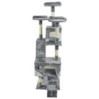 Когтеточка для кошек FunFit 1952 XXL Комплекс/ Напольная/ Бежевый