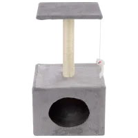 Ansamblu pentru pisici FunFit 2762 Căsuță/ Pe podea/ Gray