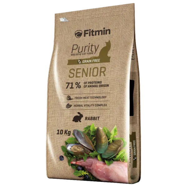 Корм для кошек сухой Fitmin Purity 1025 10 кг/ Кролик photo 1 Корм для кошек сухой Fitmin Purity 1025 10 кг/ Кролик photo 1