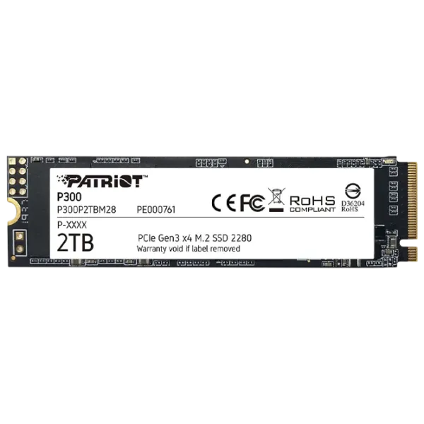 SSD Patriot P300 2 TB M.2 NVMe photo 1