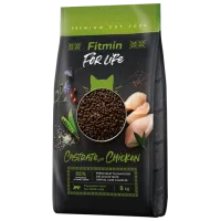 Корм для кошек сухой Fitmin For Life Castrate 1032 8 кг/ Курица