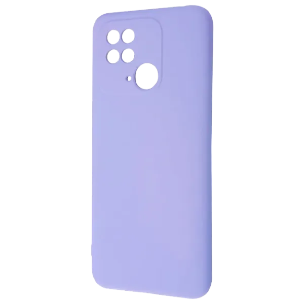 Чехол для смартфона Xiaomi Redmi 10C WAVE/ Back/ TPU/ Светлый Пурпурный photo 1