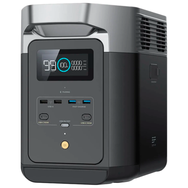Centrală electrică portabilă EcoFlow Delta 2 LiFePO4 1024 Wh / Black photo 1