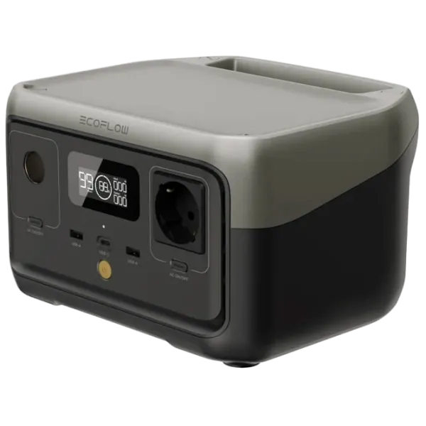 Centrală electrică portabilă EcoFlow River 2 LiFePO4 256 Wh / Gray photo 1