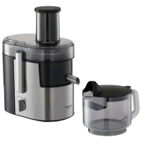 Соковыжималка Panasonic MJ-DJ01STQ Центробежная/ 800 Вт/ Нержавеющая сталь Черный