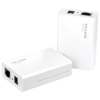 PoE адаптер TP-Link TL-PoE200 PoE адаптер/ Белый