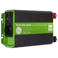 Invertor auto Energenie EG-PWC-PS500-01 Black
