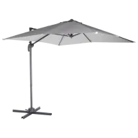 Umbrelă de grădină Villager Roma (060396) Grey