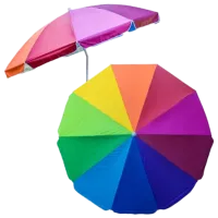Зонт садовый Jumi OP-359611 Разноцветный