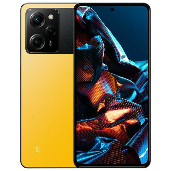 Poco X5 Pro 6 GB/ 128 GB/ Dual SIM/ Yellow  photo 1