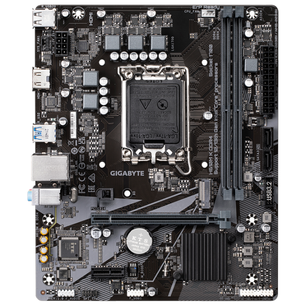Материнская плата Gigabyte H610M K mATX/ Intel H610 photo 1