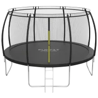 Trambulină FunFit 3122 Black/ Diametru - 404 cm