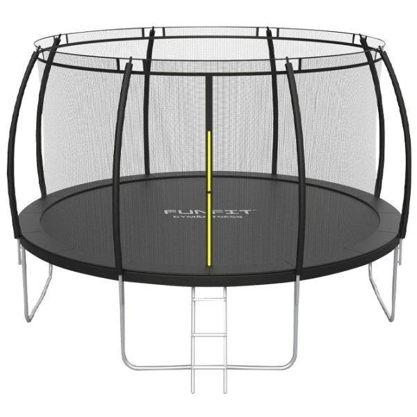 Trambulină FunFit 3123 Black/ Diametru - 435 cm photo 1