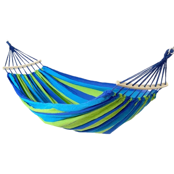 Гамак FunFit Premium Curved Style 2860 150 кг/ Хлопок/ Синий photo 1