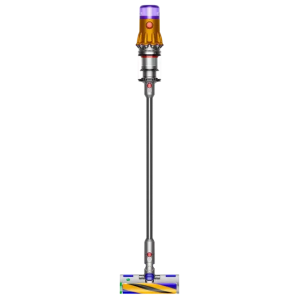 Вертикальный пылесос Dyson V12 Detect Slim Total Clean Никель Желтый photo 1