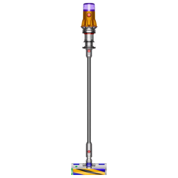 Вертикальный пылесос Dyson V12 Detect Slim Total Clean Никель Желтый photo 1