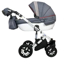 Детская коляска Verdi Eclipse 3 in 1 NR8/ Серый