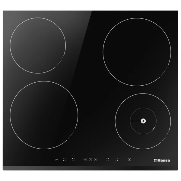 Plită încorporabilă cu inducție Hansa BHI68508 Vitroceramică/ Black photo 1