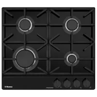 Газовая варочная панель Hansa BHKS6515516 Закаленное стекло/ Черный