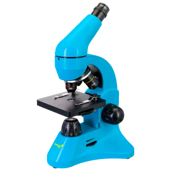Microscop Levenhuk Rainbow 50L PLUS Biologic/ Azure photo 1