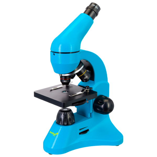 Microscop Levenhuk Rainbow 50L PLUS Biologic/ Azure photo 1