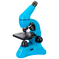 Микроскоп Levenhuk Rainbow 50L PLUS Биологический/ Лазурный