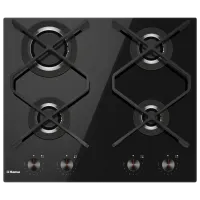 Газовая варочная панель Hansa BHKS632590 Закаленное стекло/ Черный