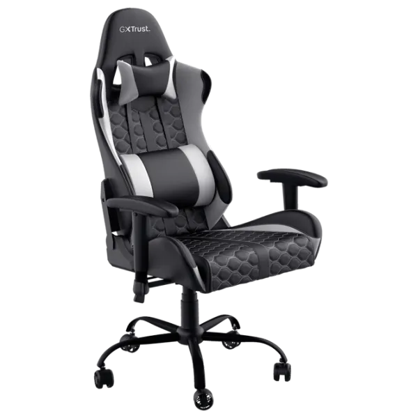 Scaun Gaming Trust GXT 708 Resto White photo 1