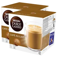 Кофе Nescafe Caffe Au Lait (2 x pack) Капсулы/ Dolce Gusto/ 32 капсулы
