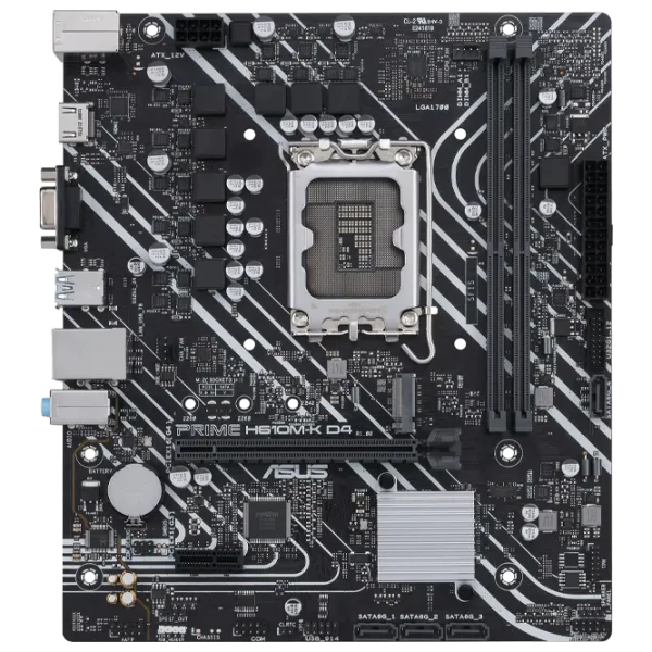 Placă de bază Asus PRIME H610M-K mATX/ Intel H610 photo 1 Placă de bază Asus PRIME H610M-K mATX/ Intel H610 photo 1