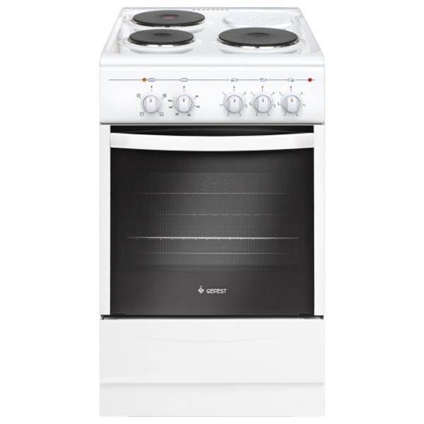 Aragaz Gefest 5140 0103 Electrică/ White/ photo 1