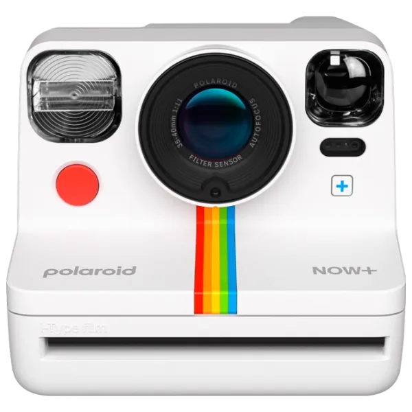 Cameră Foto Instant Polaroid Now + Gen 2 White photo 1 Cameră Foto Instant Polaroid Now + Gen 2 White photo 1
