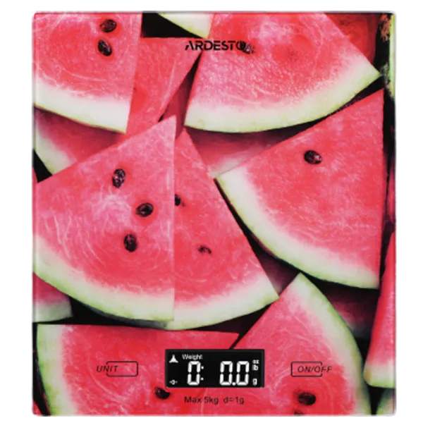 Кухонные весы Ardesto SCK-893 WATERMELON Разноцветный photo 1