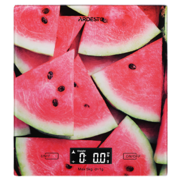 Кухонные весы Ardesto SCK-893 WATERMELON Разноцветный photo 1