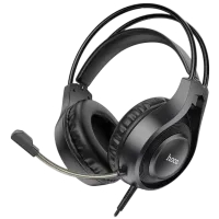 Căști Hoco W106 Tiger Black Cu fir/ Gaming