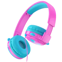 Наушники Hoco W31 Розовый Проводная/ Детские
